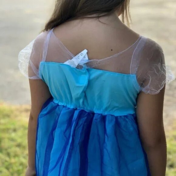 Disney | Girls Elsa Dress Costume | Size Small (4/6x) - Picture 6 of 7